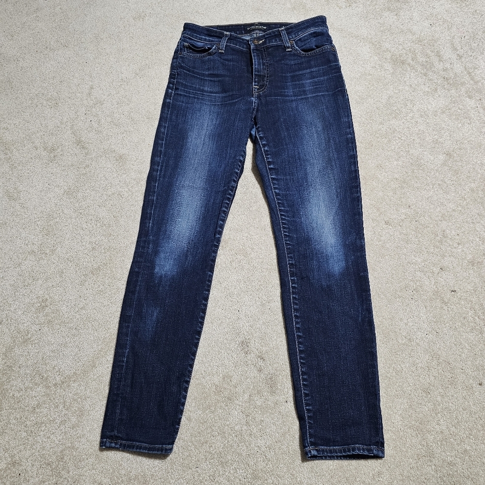 Lucky Brand 4/27 Hayden Skinny Ankle Dark Wash Immortal Jeans